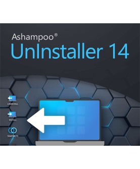 Ashampoo UnInstaller 14 Activation Lifetime / 1 PC Key GLOBAL